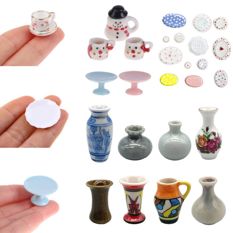 Model Kit Simulator - Miniature Mini Ceramic Tea Kit Simulation
