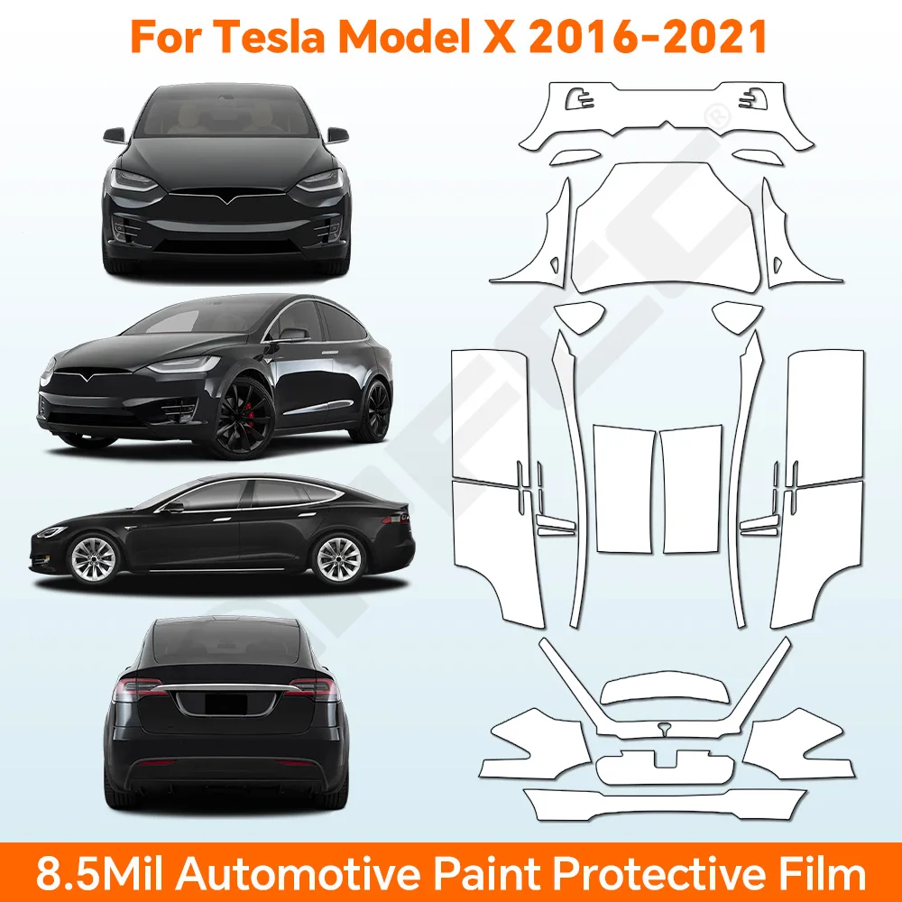 Logo Model Kit - TPU For Tesla Model X 2016-2021