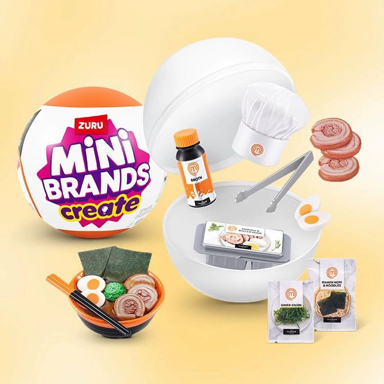 Model Kit Brand - 5x Surprise Ball Mini Brands Create