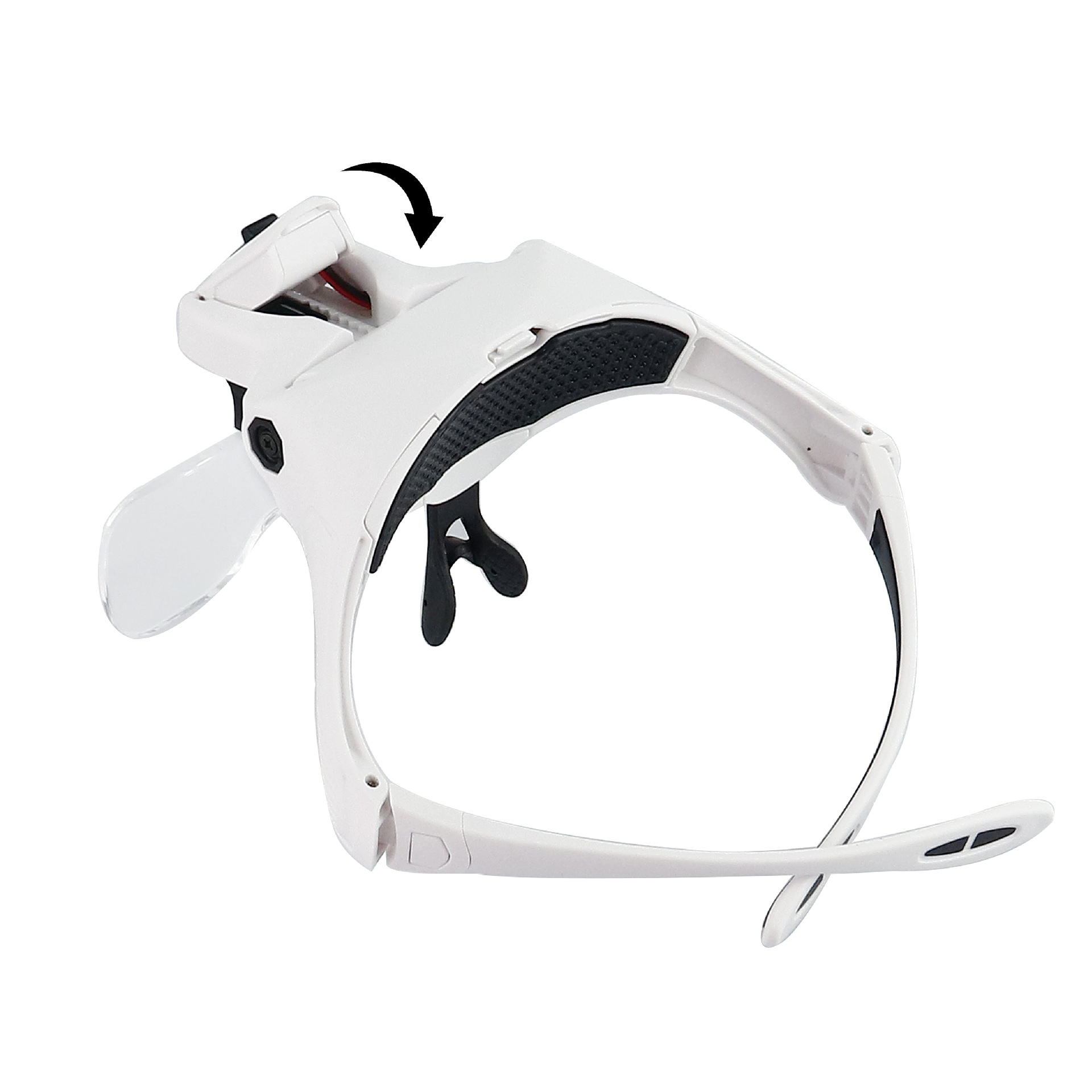Magnifier With Light - Magnifying Glasses 1.0/1.5/2.0/2.5/3.5X Headband Eye Repair