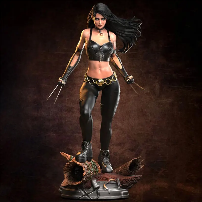 Model Kit Wolverine - 1/24 1/18 Resin Model Kit Female