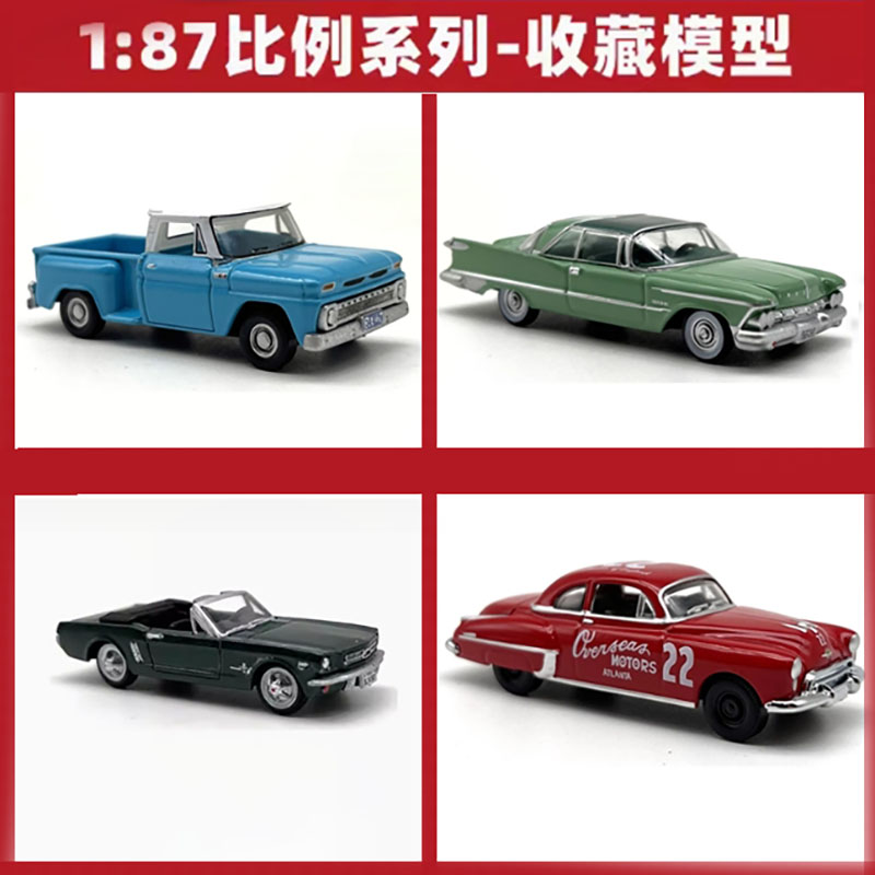 Model Kit Escaflowne - Diecast 1: 87 Scale Ford/Crown/Stepside Alloy