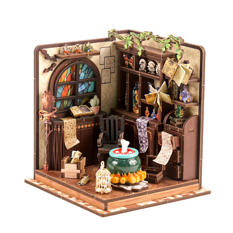 Model Kit House - DIY Wooden Miniature Model Kit Magic
