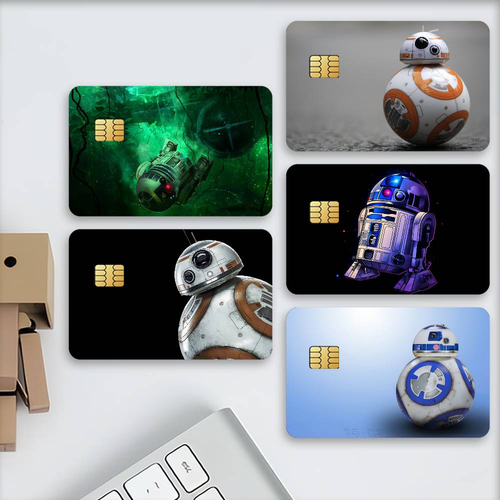Model Kit Star Wars - Robot R-R2D2 Credit Card Stickers Skin