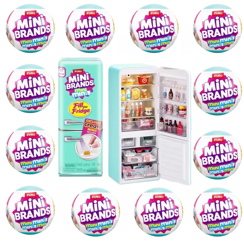 New ZURU Mini Brands Refrigera - đánh giá và giá Model Kit House