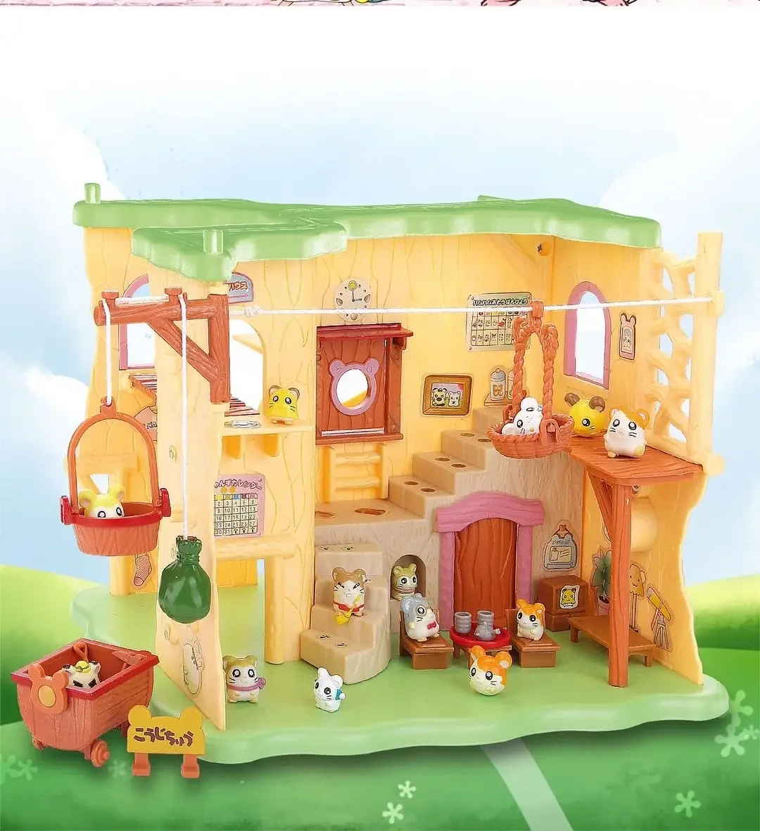 New Cute Japan Anime Hamtaro B - đánh giá và giá Model Kit House
