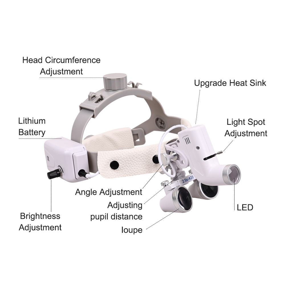 Dental Led Light Surgical Magn - đánh giá và giá Magnifier With Light