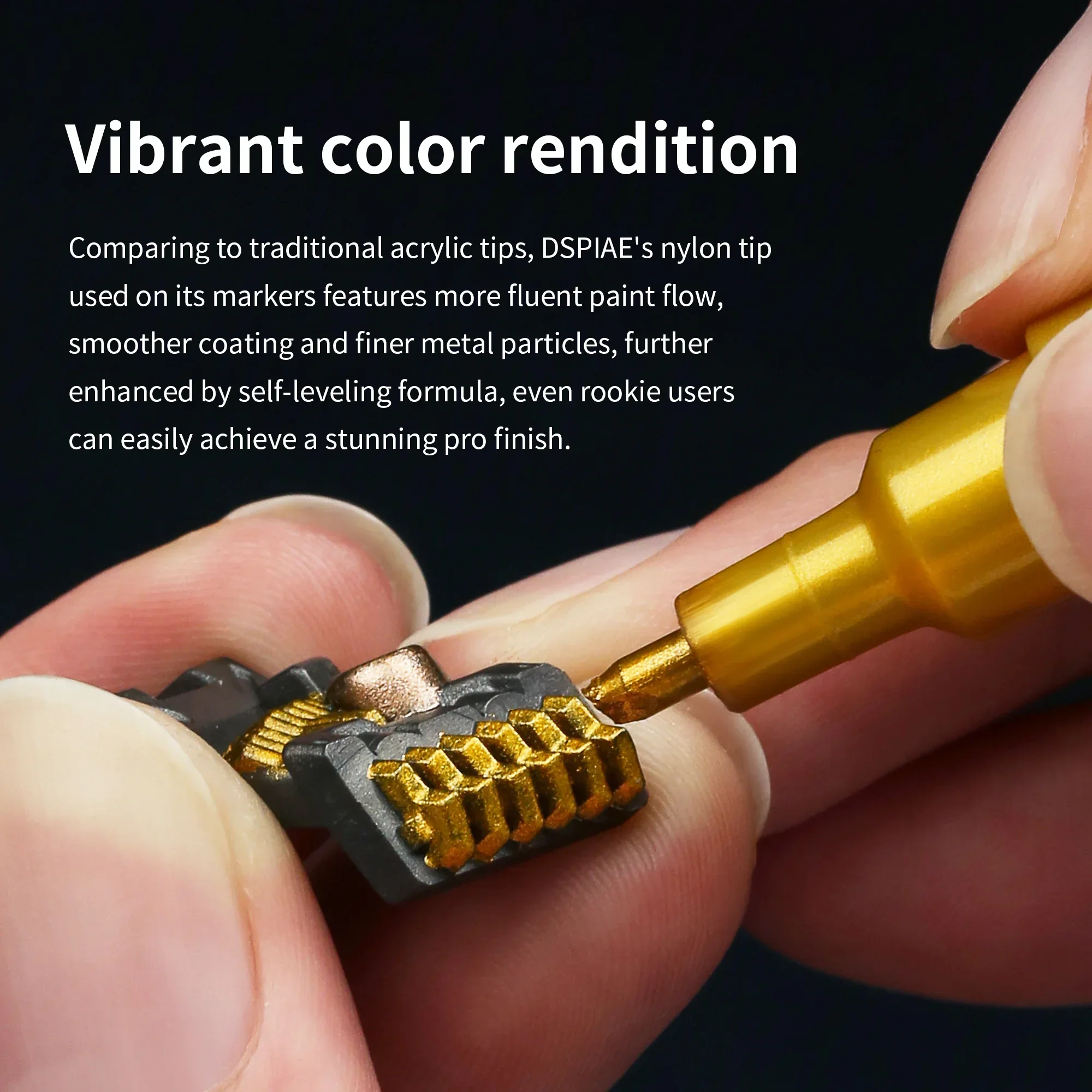 DSPIAE MKA Super Metallic Mark - đánh giá và giá Metallic Paint Set