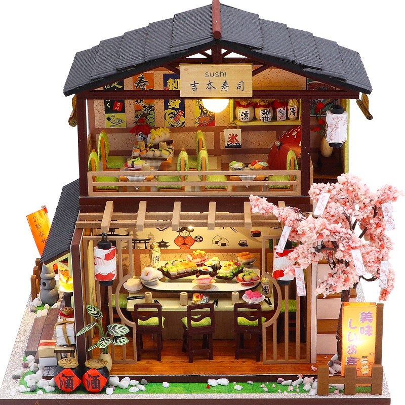 DIY Wooden Miniature Model Kit - đánh giá và giá Model Kit House