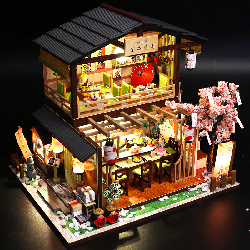 DIY Wooden Miniature Model Kit - đánh giá và giá Model Kit House