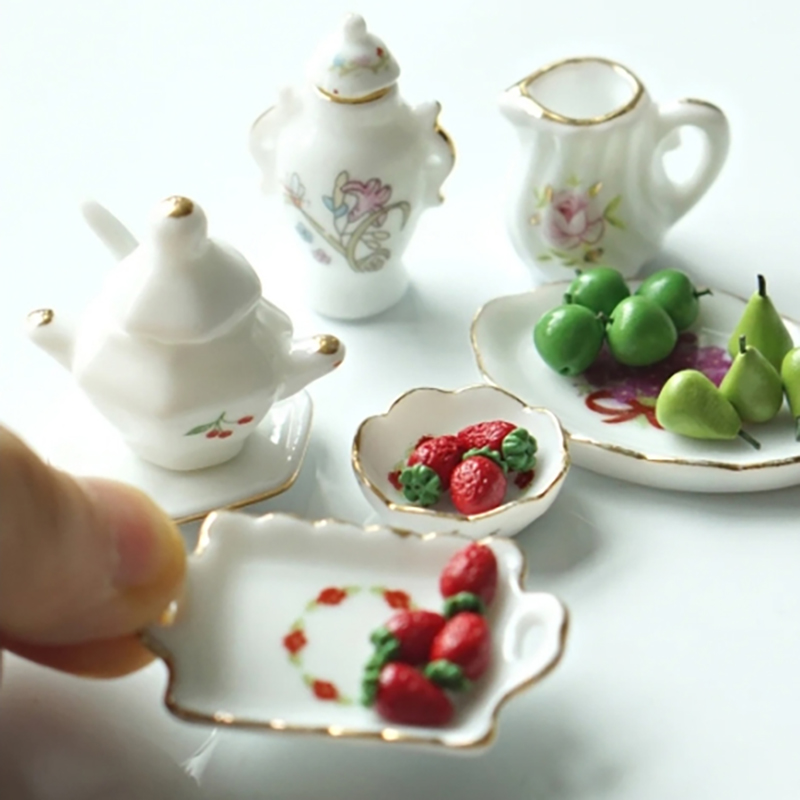 Miniature Mini Ceramic Tea Kit - đánh giá và giá Model Kit Simulator