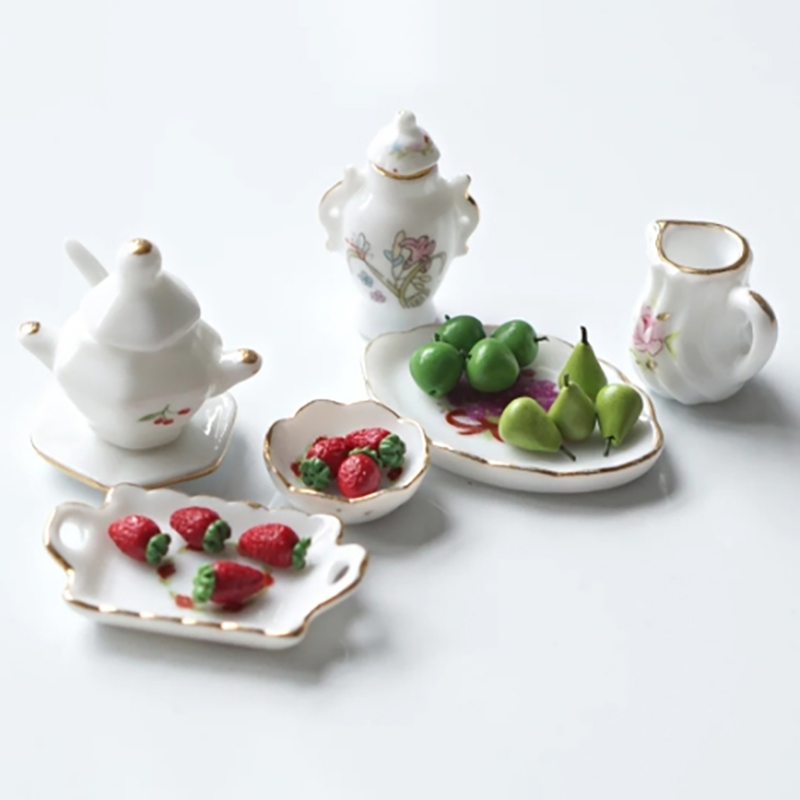 Miniature Mini Ceramic Tea Kit - đánh giá và giá Model Kit Simulator