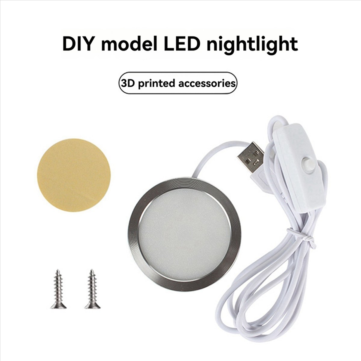 3X DIY LED Night Light Kit for - đánh giá và giá Model Kit House