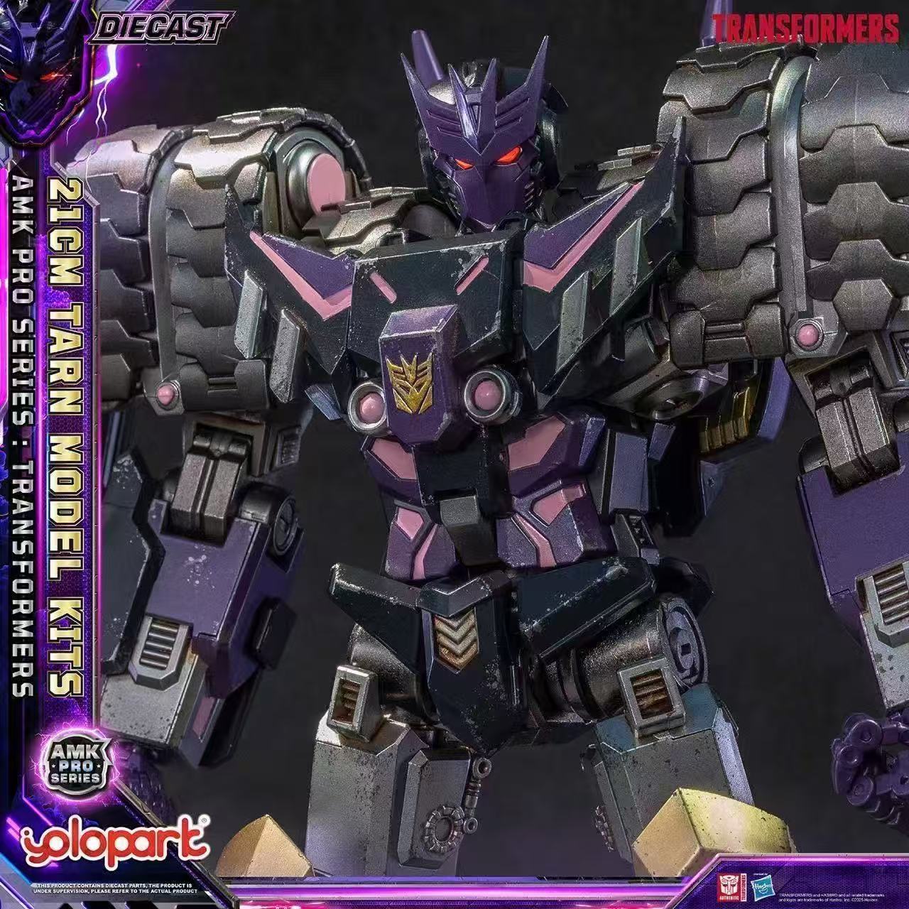 YOLOPARK Transformers Deceptic - đánh giá và giá Model Kit Yolopark