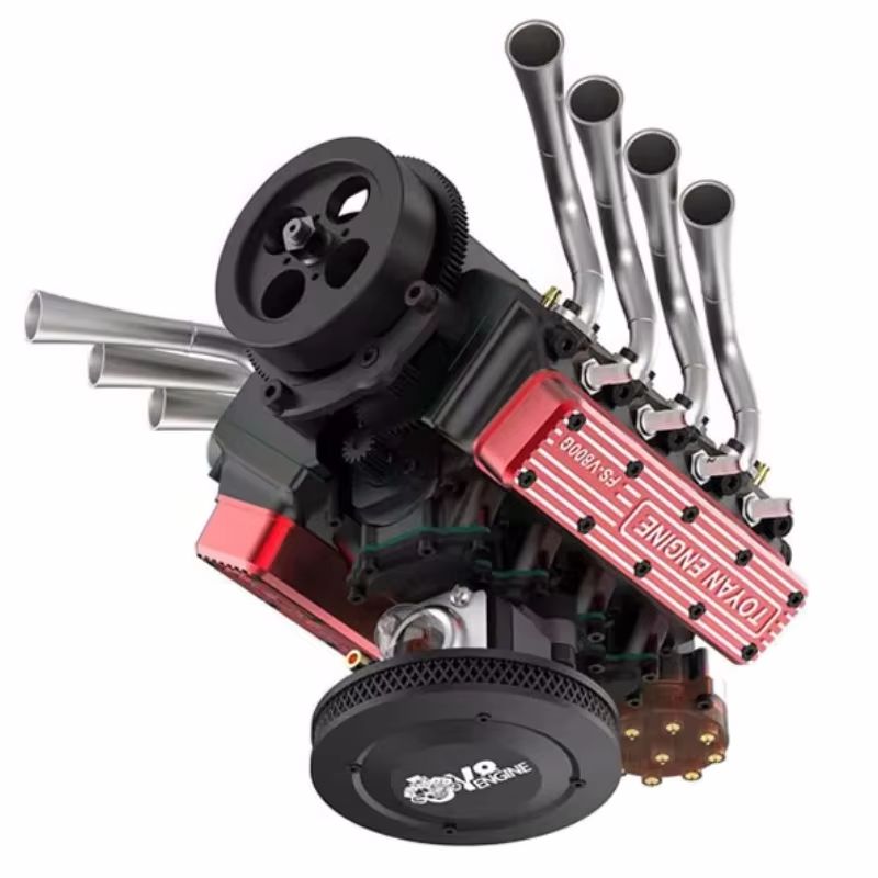 TOYAN V8 Gas 4 Stroke Engine 2 - đánh giá và giá Model Kit Engine V8