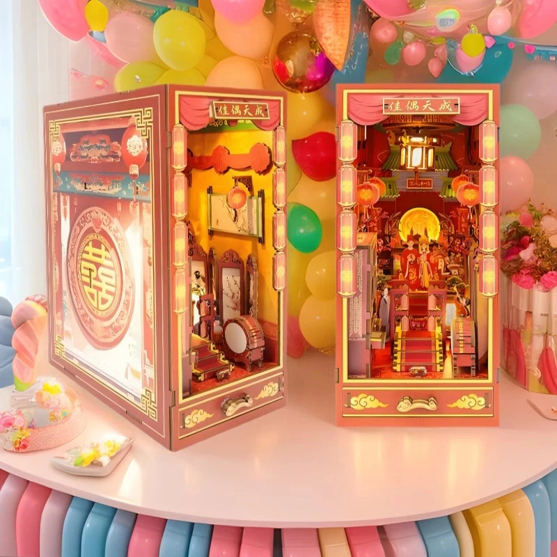 OUZEY DIY Chinese Wedding Wood - đánh giá và giá Model Kit House