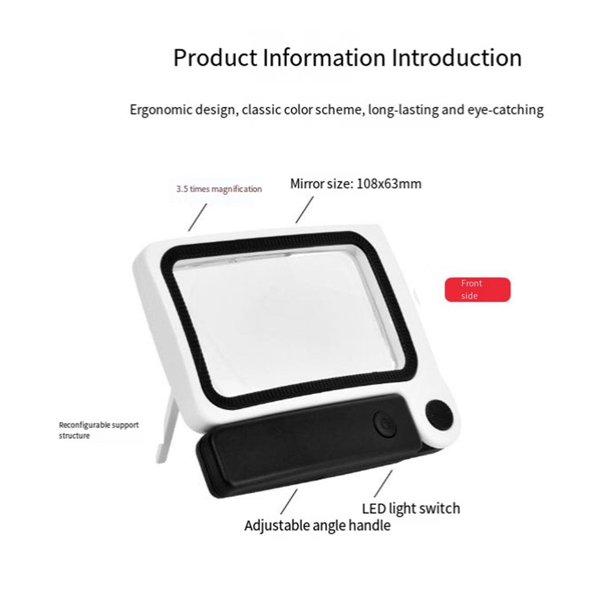 ABNJ 3.5X Professional Handhel - đánh giá và giá Magnifier With Light