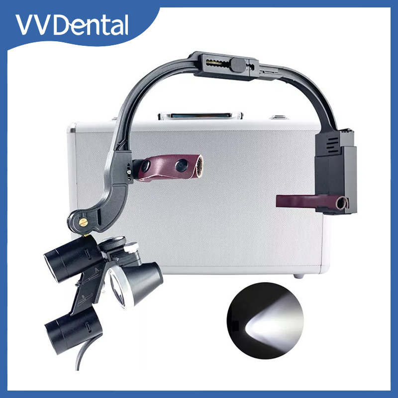 Dental LED Head Light Lamp 2.5 - đánh giá và giá Magnifier With Light