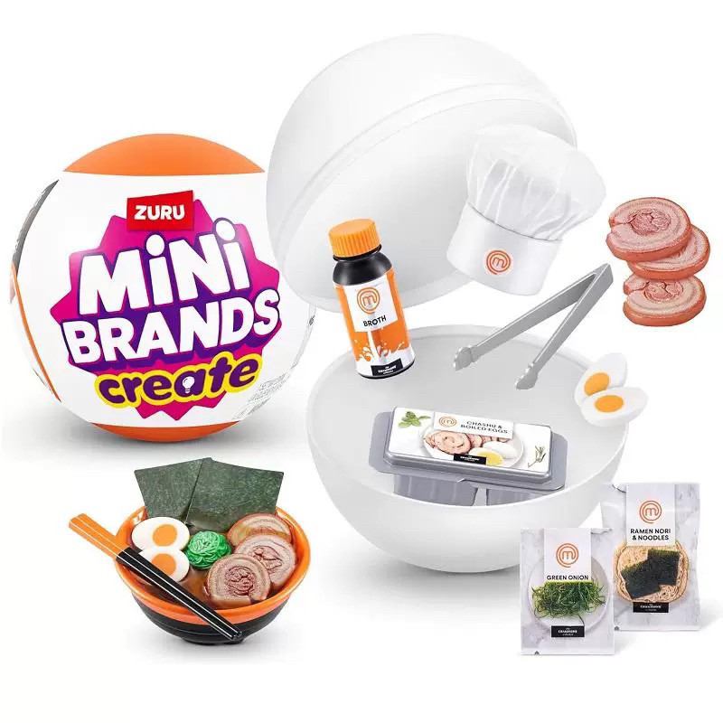 5x Surprise Ball Mini Brands C - đánh giá và giá Model Kit Brand