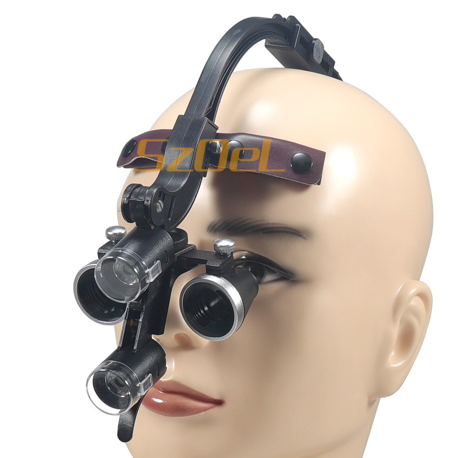 2.5X/3.5X Dental Binocular Mag - đánh giá và giá Magnifier With Light