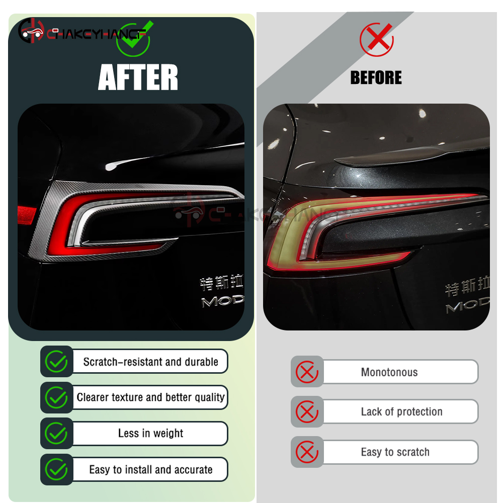 Real Carbon Fiber Rear Car Tai - đánh giá và giá Model Kit Frame