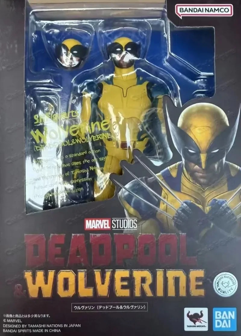 Original box Bandai SHF In sho - đánh giá và giá Model Kit Wolverine