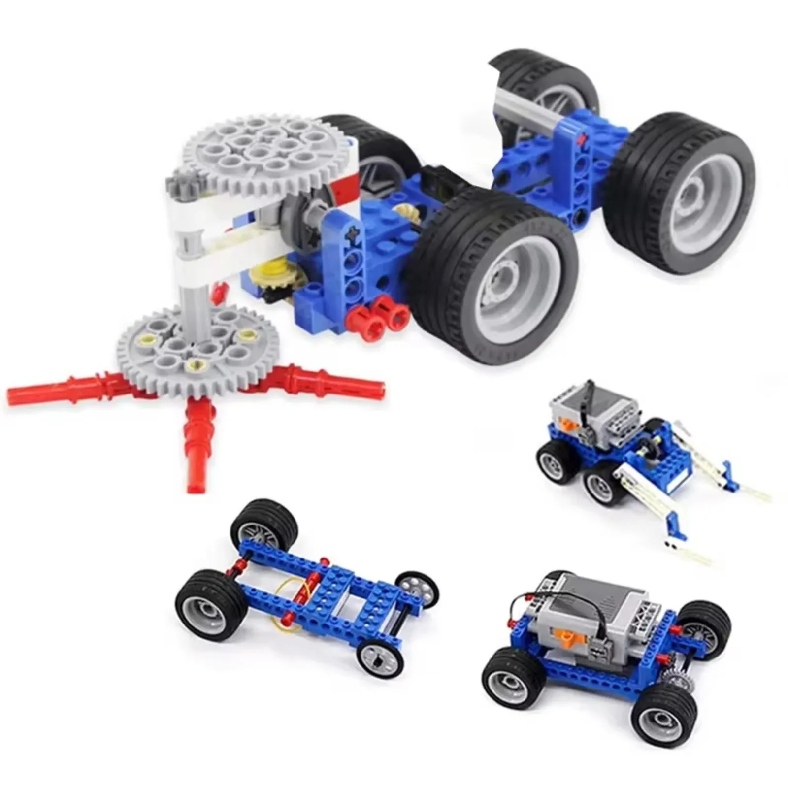 396PCS Technical MOC Building  - đánh giá và giá Model Kit Simulator