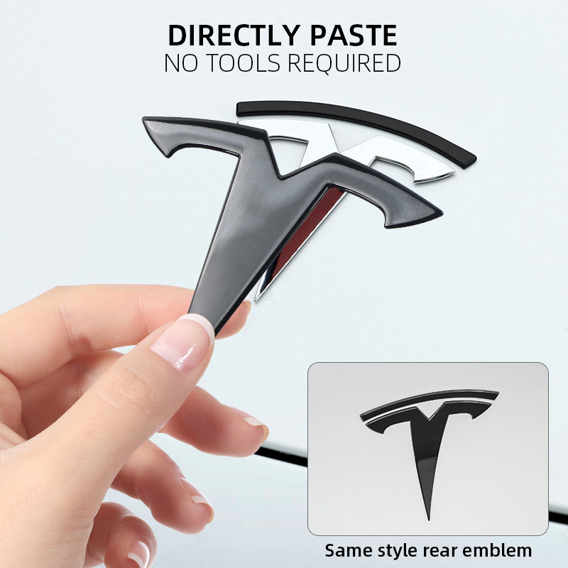 100% Authentic Tesla Model 3/Y - đánh giá và giá Logo Model Kit