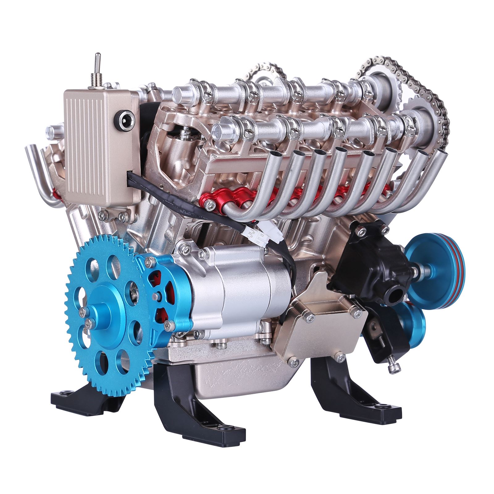 500+Pcs DIY V8 Engine Model Me - đánh giá và giá Model Kit Engine V8