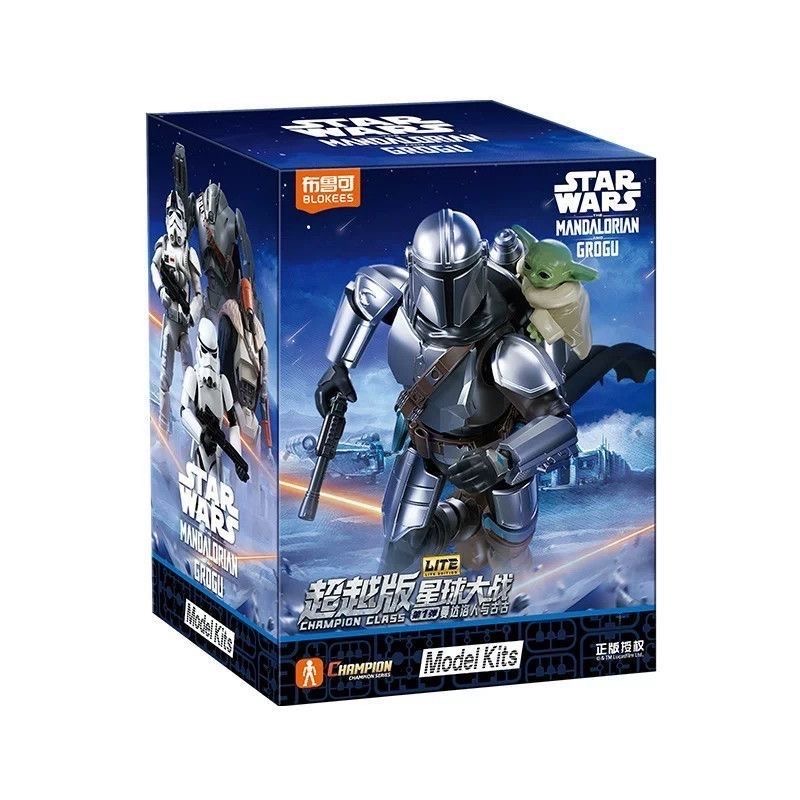 Blokees Star Wars Mandalorian  - đánh giá và giá Model Kit Star Wars