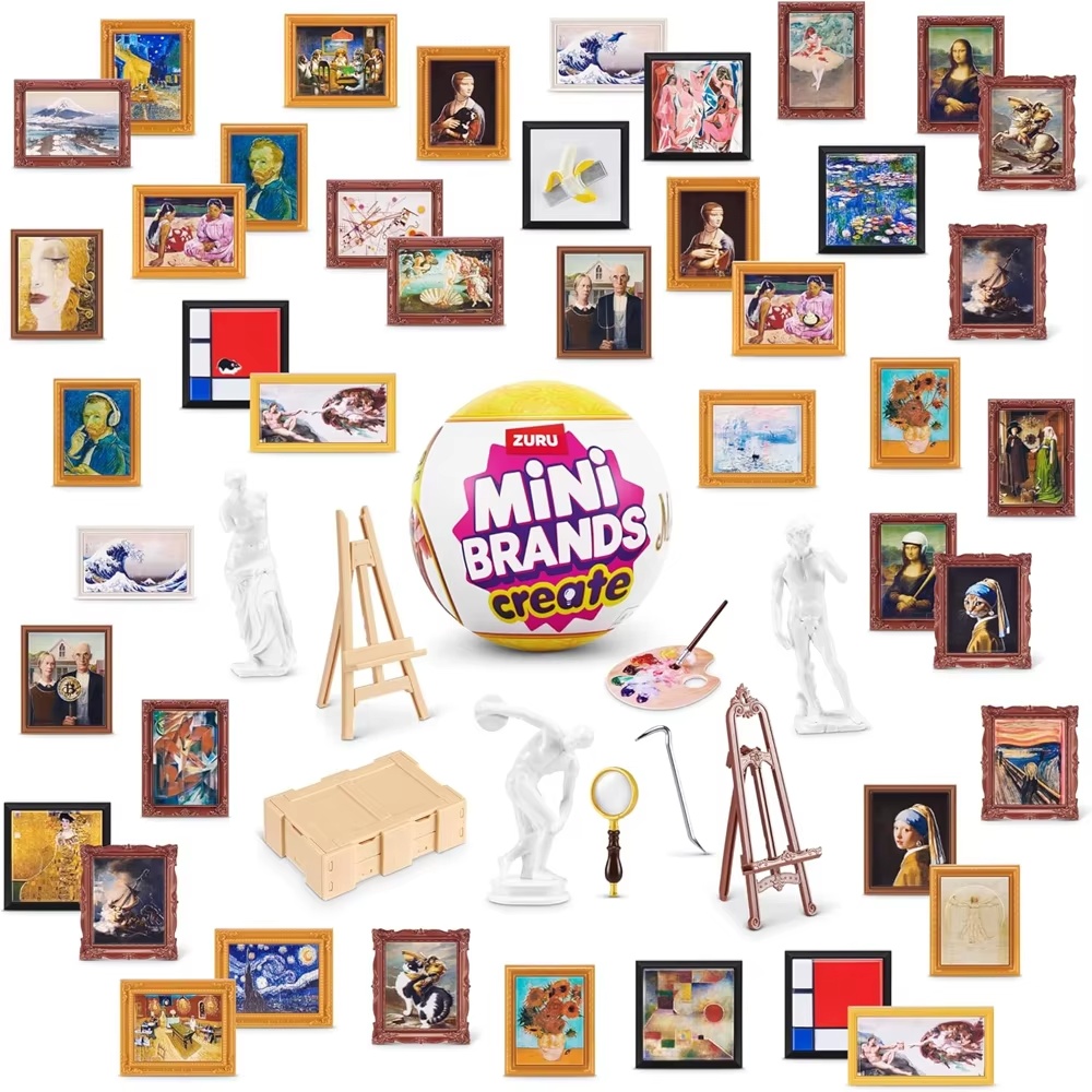 Zuru Mini Brands Create Master - đánh giá và giá Model Kit Brand