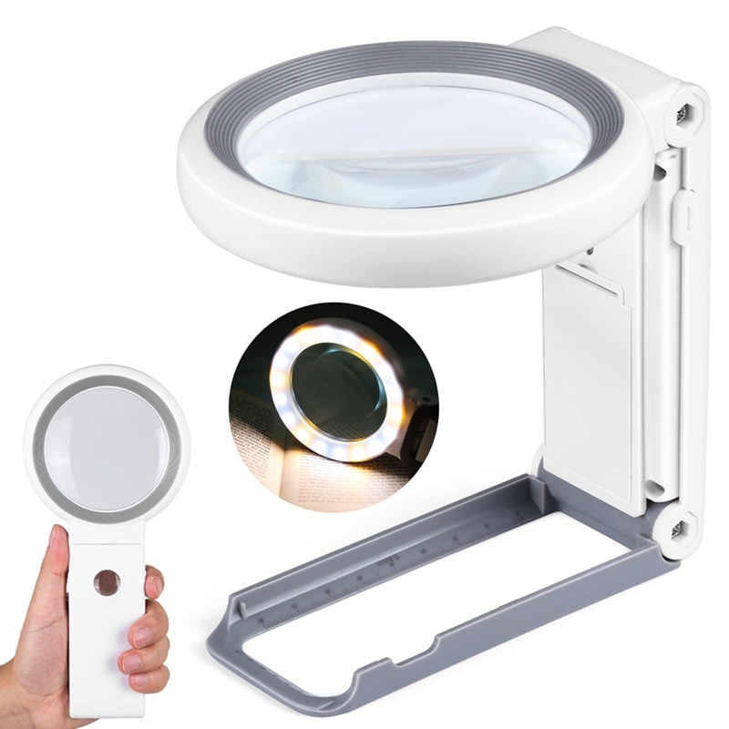 30X40X Foldable Handheld Magni - đánh giá và giá Magnifier With Light