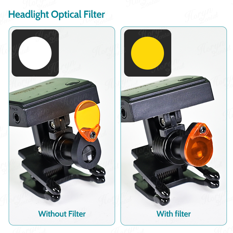 Dental 5W Wireless LED Headlig - đánh giá và giá Magnifier With Light