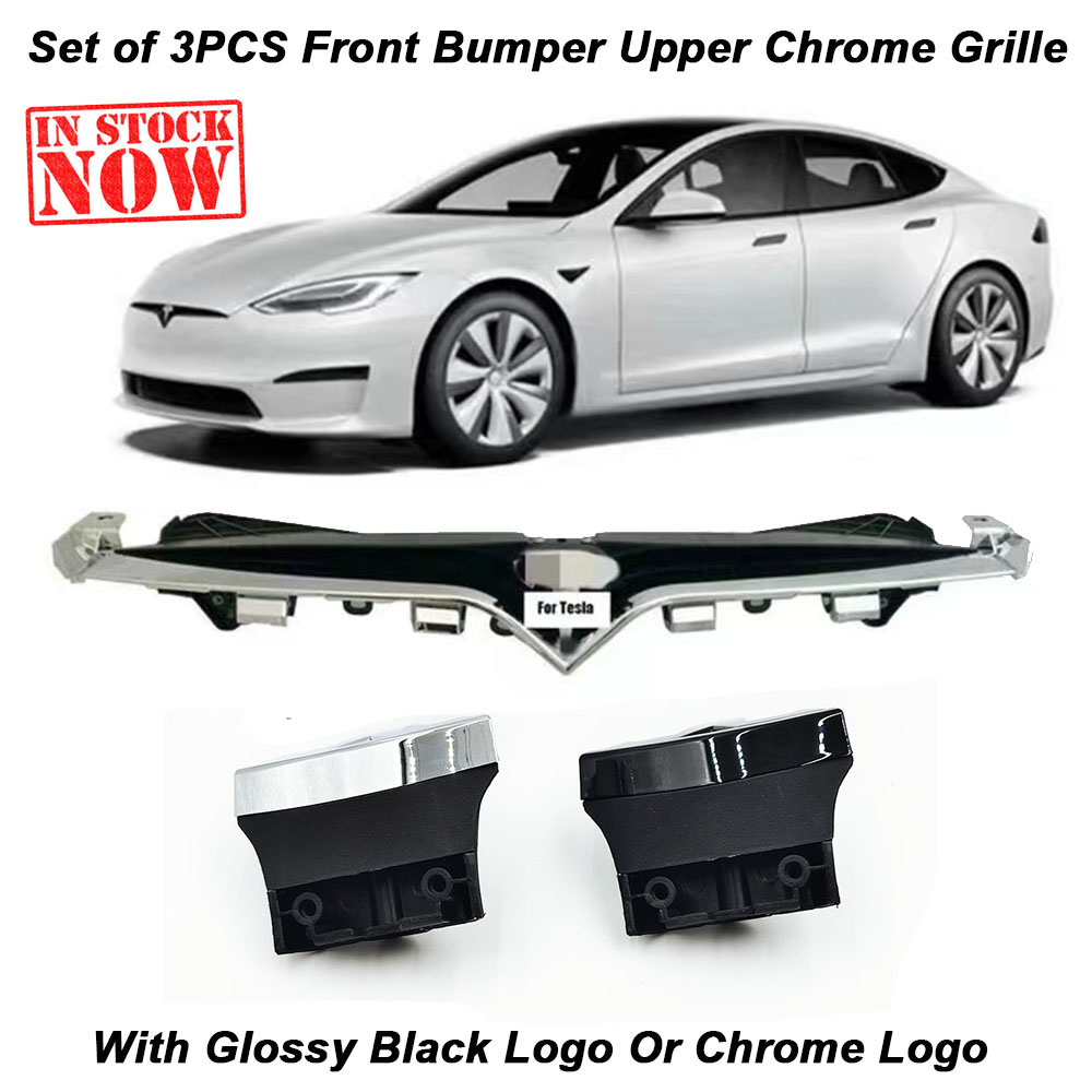 Set Of 3pcs For Model S 2016-2 - đánh giá và giá Logo Model Kit