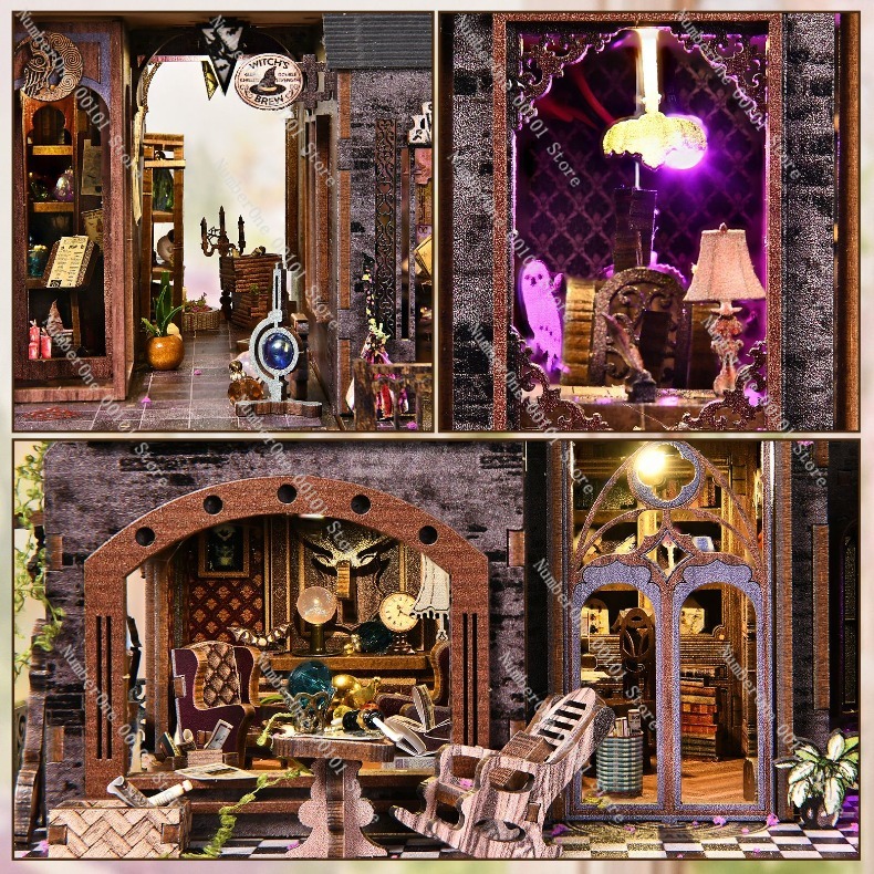 Wooden Miniature House Buildin - đánh giá và giá Model Kit House