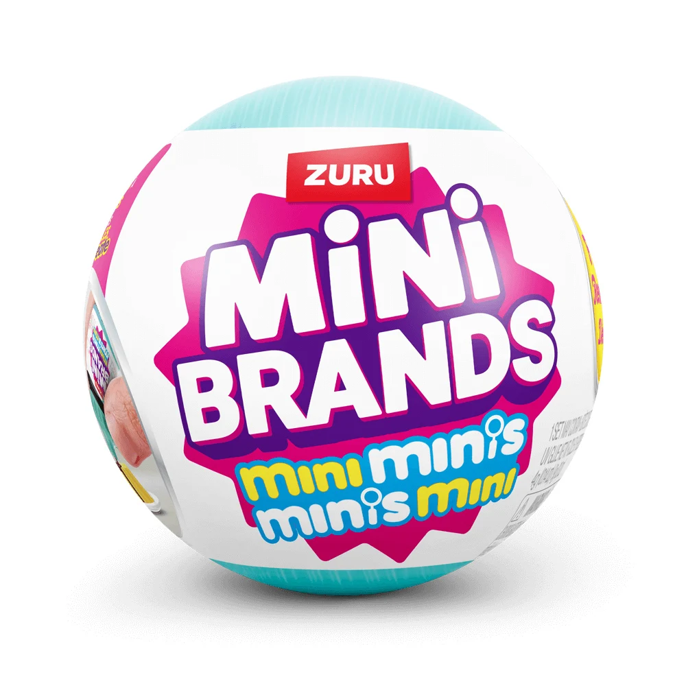 5x Surprise Ball Mini Brands M - đánh giá và giá Model Kit Brand
