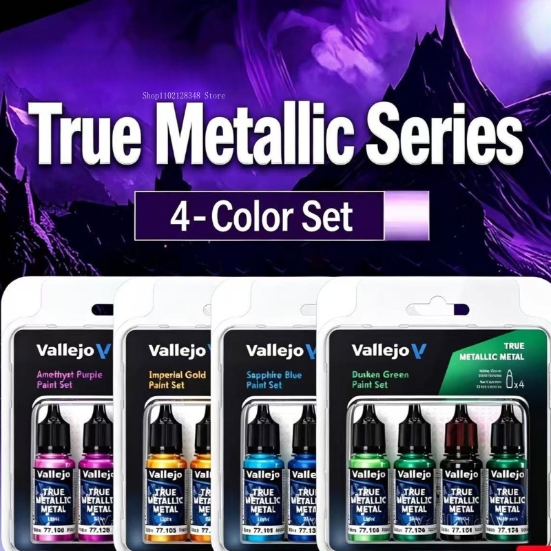 Water-based Metallic Paint Set - đánh giá và giá Metallic Paint Set