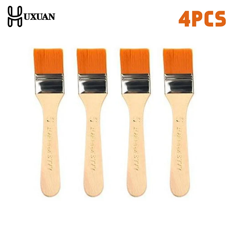 4Pcs/Set Hair Painting Brush A - đánh giá và giá Metallic Paint Set