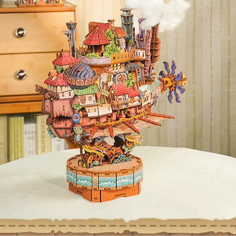 Genuine Travel Vessel Howl's M - đánh giá và giá Model Kit Simulator